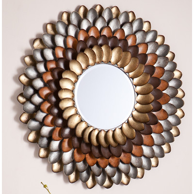 Decorative Round Wall Mirror by Red Barrel Studio