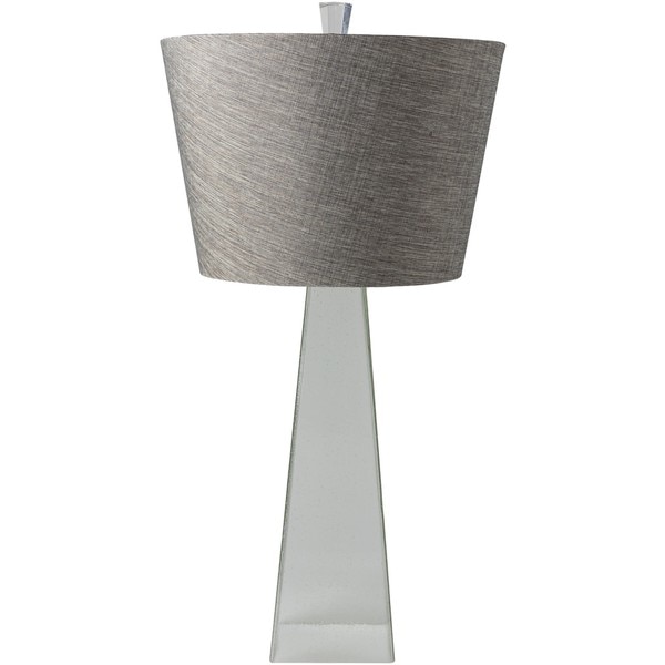 Table Lamp with Glass Base