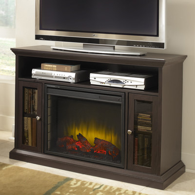 Riley TV Stand with Electric Fireplace