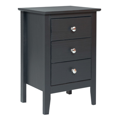 Easy Pieces 3 Drawer Nightstand