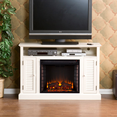 Ginsberg TV Stand with Electric Fireplace