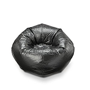X Rocker  Standard Black Bean Bag Chair 