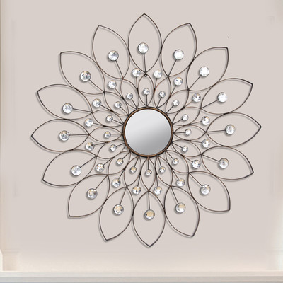 Decorative Flower Wall Mirror 