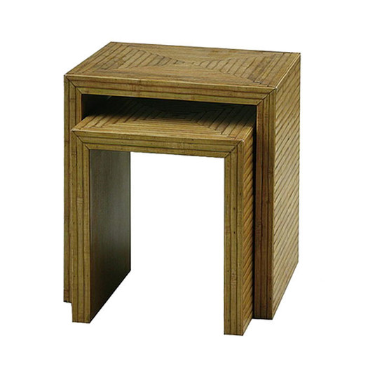 Bamboo 2 Piece Nesting Tables