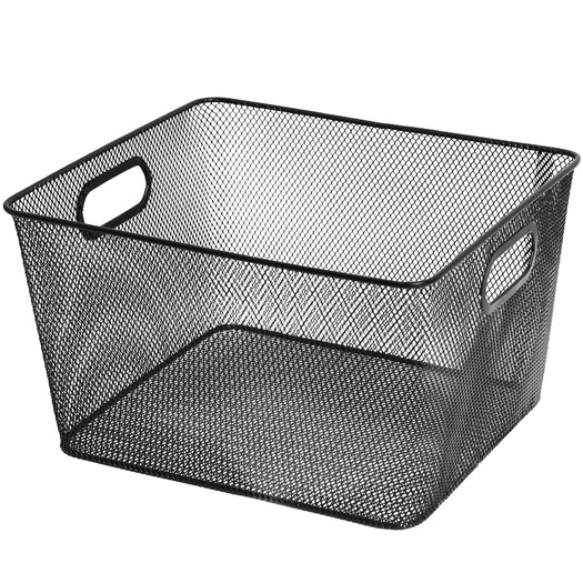 Mesh Open Bin Storage Basket