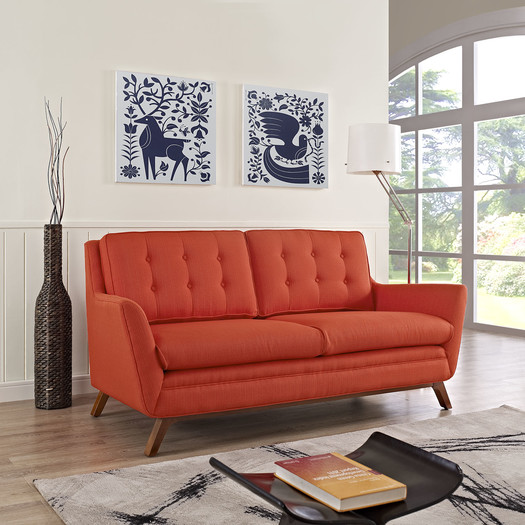 Beguile Loveseat Available in Different Colors by Modway