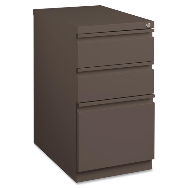 20-inch Medium Tone Moblie Pedestal Box/ Box/ File with Full Width Pulls