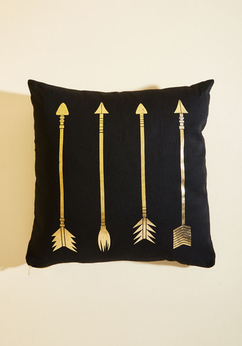 Golden Arrowhead pillow