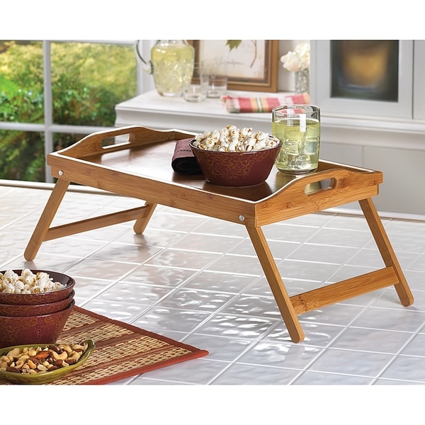 Modern Easy-Fold Wooden Tray