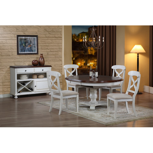 Andrews Butterfly Leaf 5 Piece Dining Set by Sunset Trading