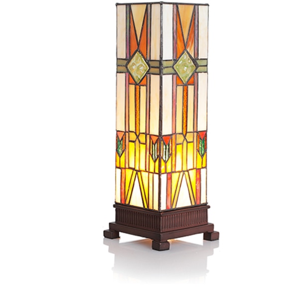 Mission Style Hurricane Accent Lamp