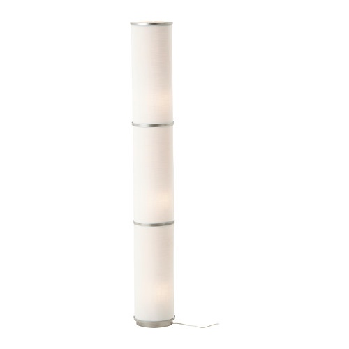 Cylindrical tall floor lamp