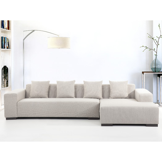 Lungo Sectional with Comfortable Upholesry Fabric by Beliani