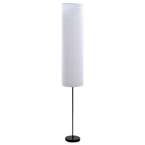 Paper Stick Floor Lamp with Rice Paper Shade
