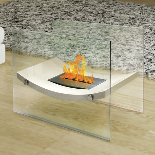 Broadway Glass Bio-Ethanol Fireplace
