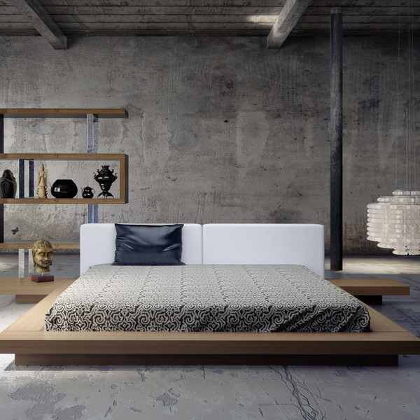 Sloan Upholstered Platform Bed 