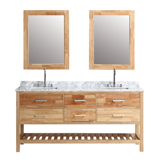 Josephine Double Bathroom Vanity Set with Mirror