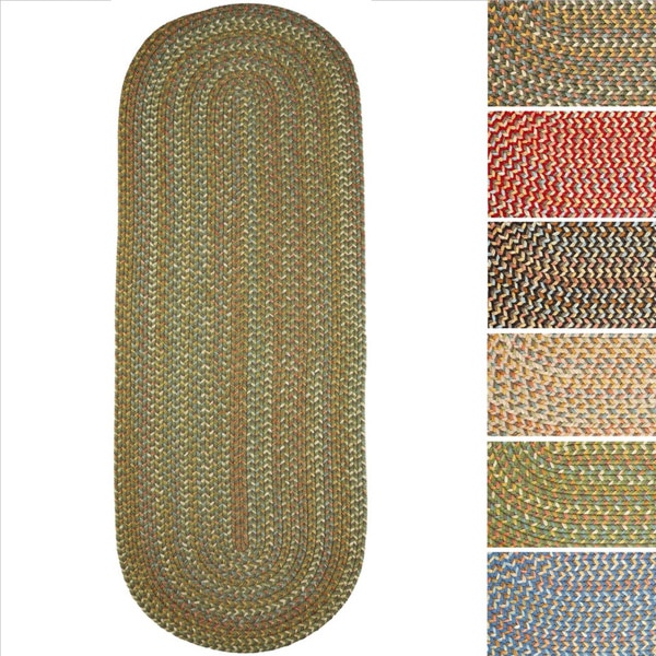 Cozy Cove Indoor/Outdoor Oval Braided Rug