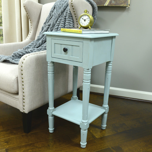 Everly 1 Drawer End Table by Andover Mills