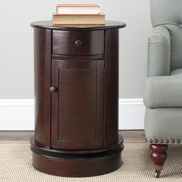 Swivel Storage Accent Table
