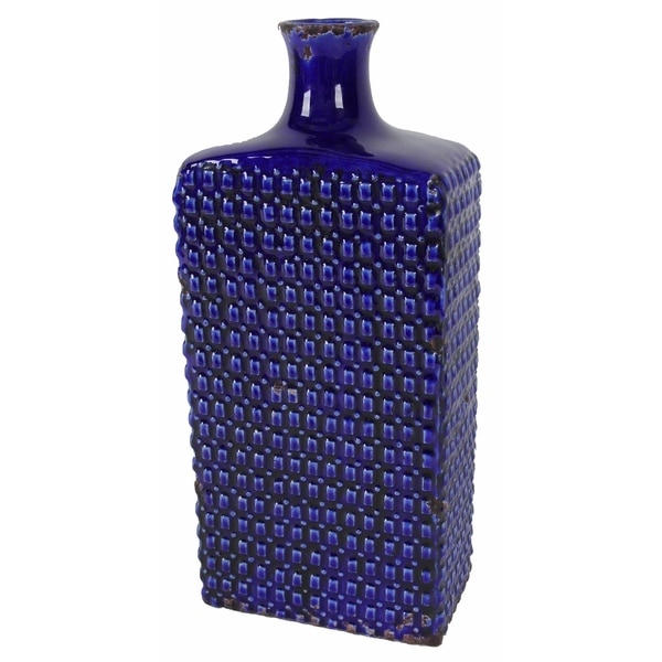 Blue Byron 7-inch Ceramic Vase
