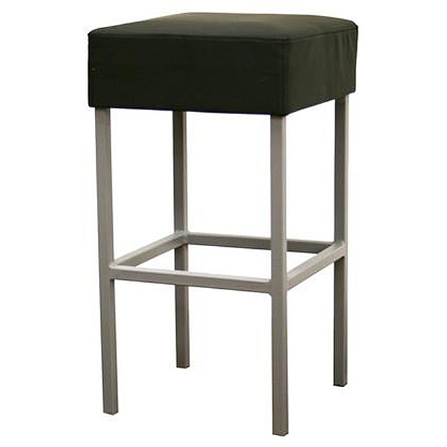 Andante Black Faux Leather Counter Stool