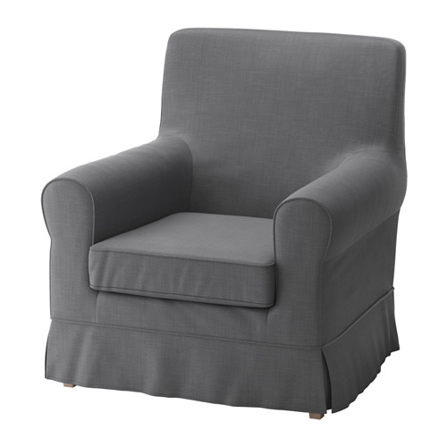 Jennylund dark gray cushion chair