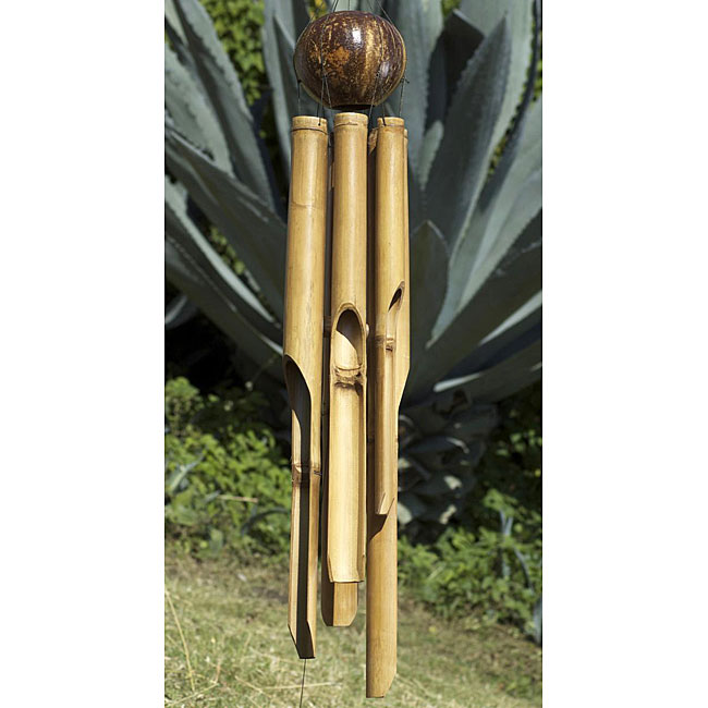 Bamboo 'Natural X-large' Wind Chime (Indonesia)