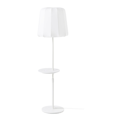 VARV pearl white floor lamp