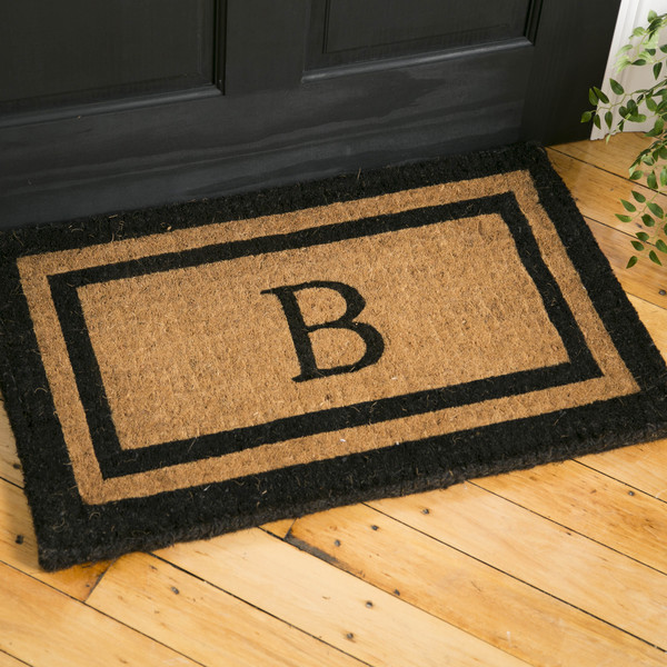 Classic Monogrammed Welcome Doormat 