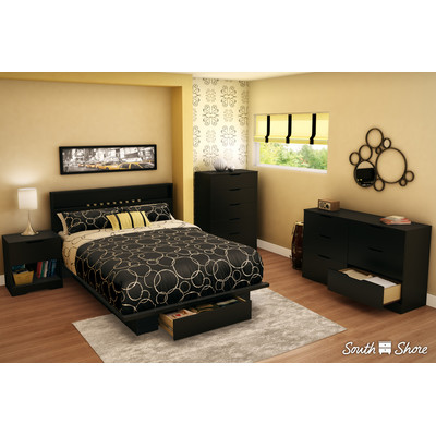 Holland Storage Platform Bed by South Shore