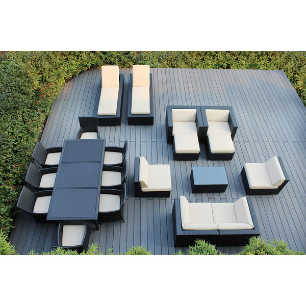 McGee 20-Piece Seating, Dining & Chaise Lounge Set