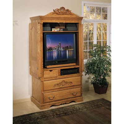 Country Heirloom Large TV Armoire