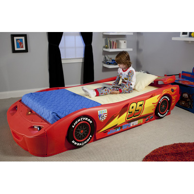 Disney Pixar Cars Twin Car Customizable Bedroom Set
