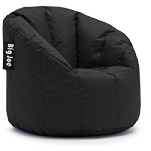 Milano Bean Bag Chair Great for Any Room (Limo Black)