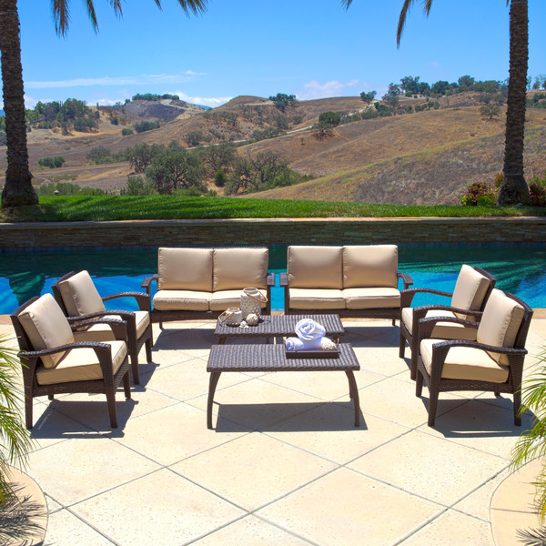 8-Piece Zoey Patio Seating Group 
