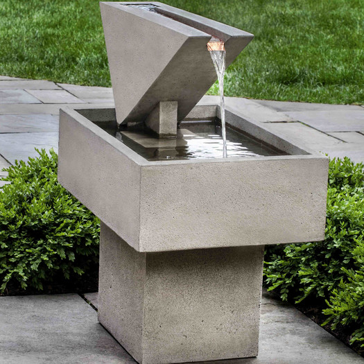 Cast Stone Triad Fountain 