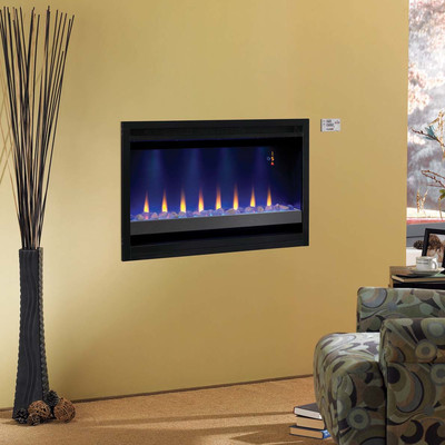 Builder Box Contemporary Electric Fireplace by Classic Flame