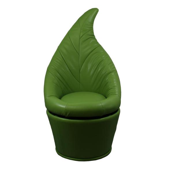 Green Leaf Swivel Chair
