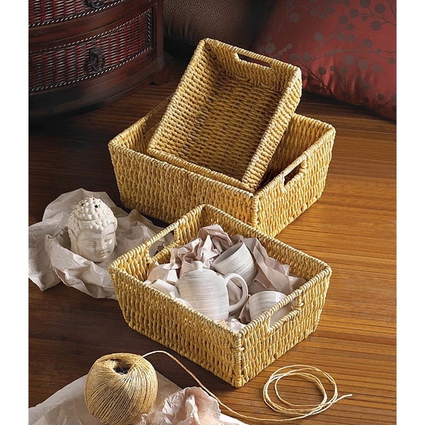 Rural Woven Nesting Baskets