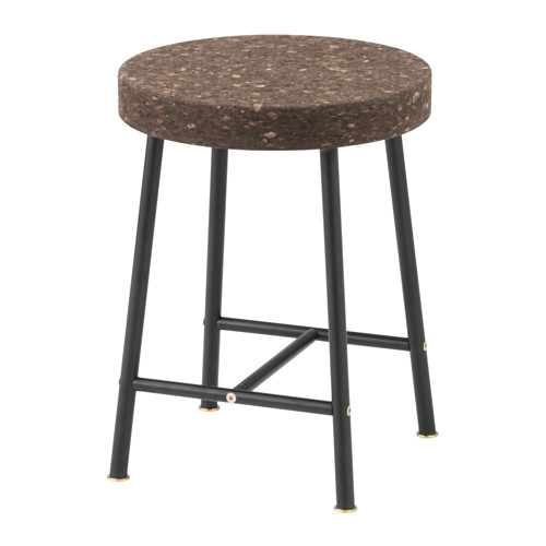 Dark brown cork top water resistant stool