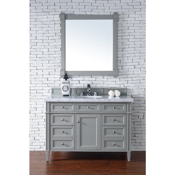 Urban Grey Brittany 48-inch Single Vanity cabinet