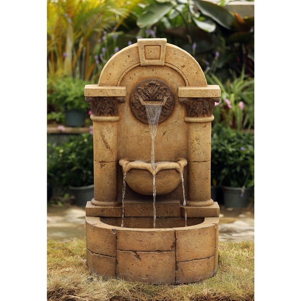 Marble Pillar Garden Wall Fountain