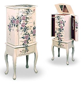 Floral Design JEWELRY ARMOIRE