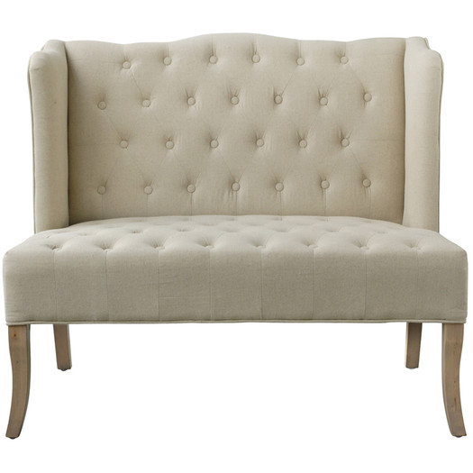 Tufted Upholstered Loveseat by A&B Home Group, Inc