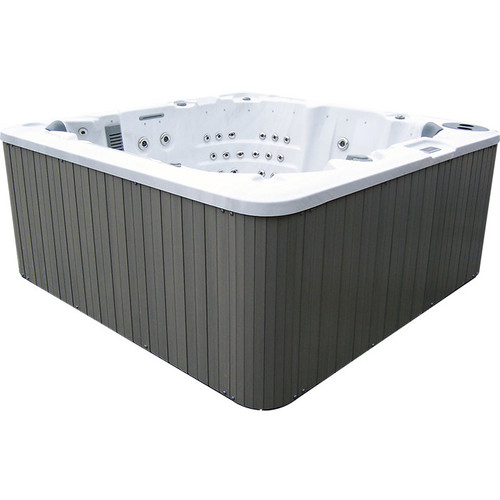 8-Person 88-Jet Spa with Stainless Jets and Waterfall