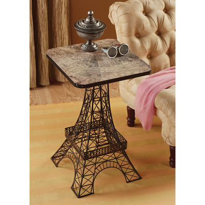 Tour Eiffel Sculptural Side Table by Design Toscano