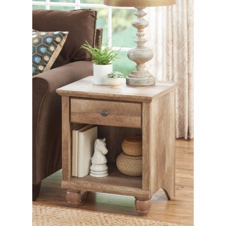 Rustic side / end table from Walmart