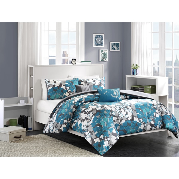 Barb Blue Comforter Set