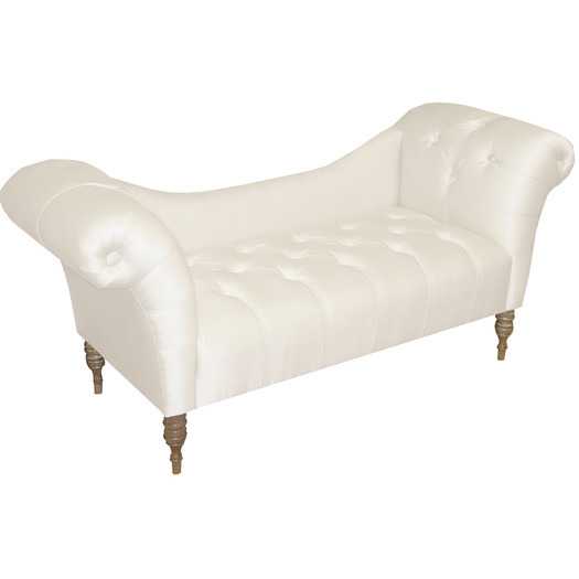 House of Hampton Astaire Linen Chaise Lounge